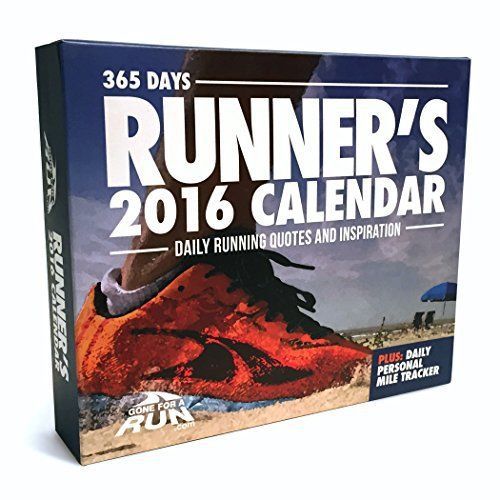 Runners 2016 Daily Desk Calendar