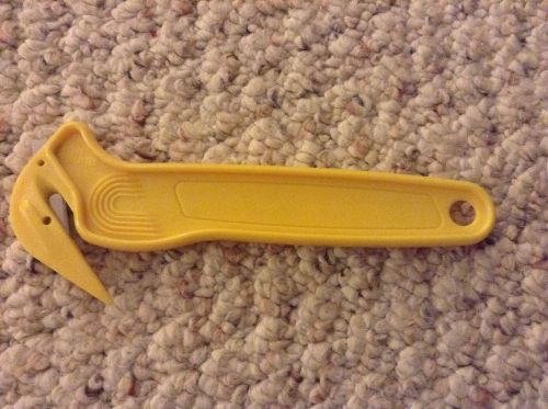 Yellow Shrink wrap safety cutter