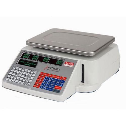 Detecto dl1030 ntep digital price computing printing scale 30 lb x 0.01 lb for sale