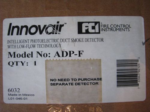 INNOVAIR ADP-F INTELLIGENT PHOTOELECTRIC DUCT SMOKE DETECTOR WITH LOW-FLOW TECH