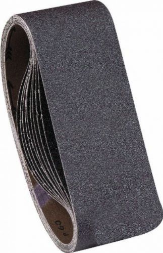 Sait 63234 open coat aluminum oxide 3-inch x 18-inch ao-x 60 grit sanding belt, for sale
