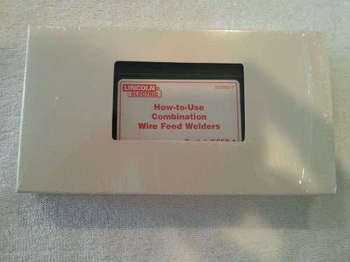 Lincoln Electric &#034;How-to-Use Combination Wire Feed Welders&#034; VHS VCR Tape