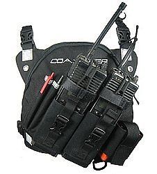 New coaxsher dr 1 commander dual radio chest harness free shipping for sale