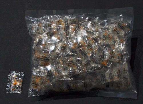 St) orange / white silica gel desiccant 210 sachets 1g pack keep dry cobalt free for sale