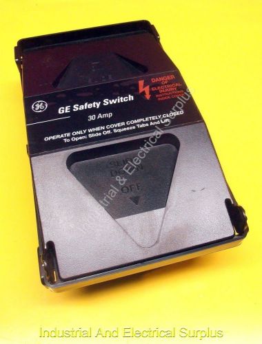 GE Safety Switch TPF130 1 Pole 120 VAC. 30 Amp. New In Box