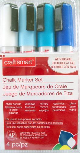 Craft Smart Chalk Marker Set,  4PK.  NIP