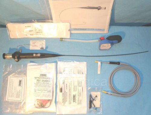 Storz 11278ac1 flexx2 fiber ureteroscope 7.5fr x 450mm with accessories, new for sale