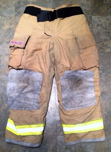 Firefighter Turnout/Bunker Pants w/ Belt - Globe G-Xtreme - 36 x 30 - 2005