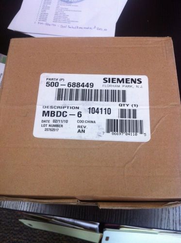 Siemens fire alarm 500-688449 for sale