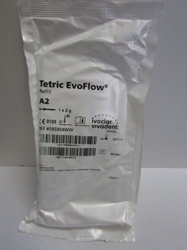 Dental Tetric EvoFlow Evoflow Syringe A2 1 x 2g # 595954WW