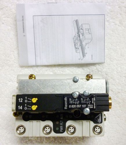 New Rexroth/Bosch *R480 084 902 *R480084902 Pheumatic Valve Terminal System-$200