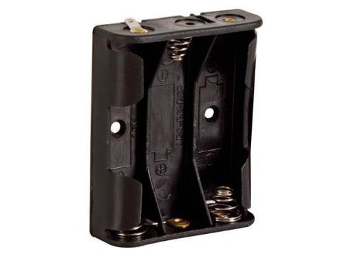 Velleman BH331D BATTERY HOLDER FOR 3 x AA-CELL (WITH SOLDER TAGS)