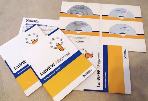 NI LABVIEW 7  PROFESSIONALDEVELOPMENT SYSTEM WITH .exe APPLICATION BUILDER