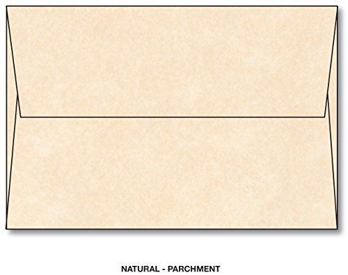 Superfine Printing Inc. Parchment Natural - A6 Envelopes (4 3/4 X 6 1/2) - 25