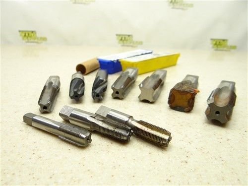 Lot of 10 hss pipe taps 1/8-27np  to 1/2-14 np morse greenfield usa gtp r&amp;n for sale