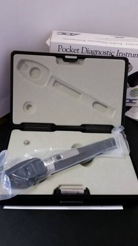 ADC 5112N Pocket Ophthalmoscope Set with Handle and Hard Storage Case