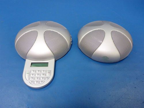 Lot of 2 Phoenix Quattro3 MT301 &amp; MT302 Conference Speakerphone Devices | Tested
