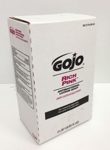 Gojo 7220 - Gojo RICH PINK Antibacterial Lotion Soap Refill 2L 3 1/2 Pack BB1