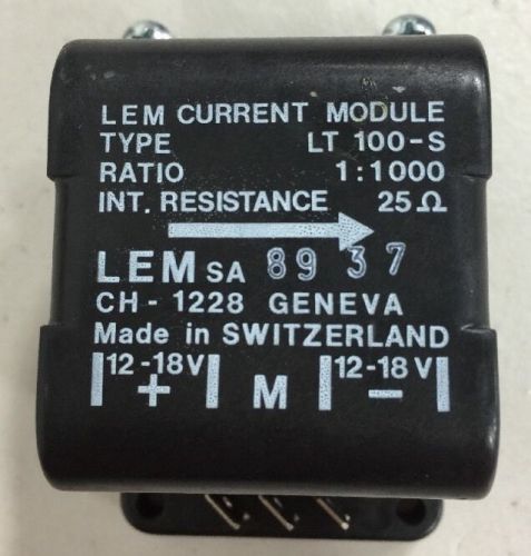 LEM Current Module LT 100-S
