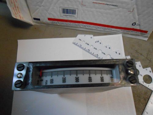 935FID34F06-NZ PERMA-CAL  0-600PSIG SIDE GAGE NEW OLD STOCK