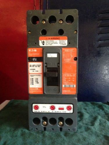 Eaton e2j3100w mining circuit breaker, 100a, 500-1000 mag. trip range for sale