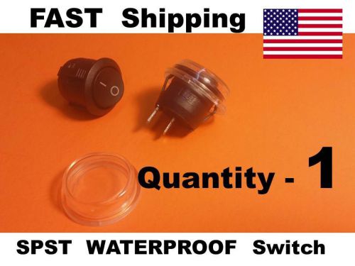 1x School electronics SUPPLY SPST simple 2 wire SWITCH universal DC or AC - GIFT