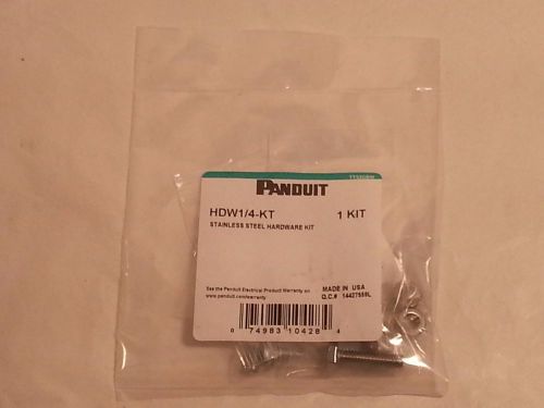 Panduit HDW1/4-KT Stainless Steel Hardware Kit