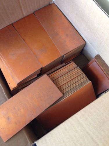 Pcb copper clad laminate circuit blanks boards 47.5 lbs box! for sale