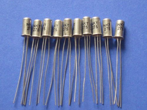 10  germanium transistors NKT275 Fuzz!