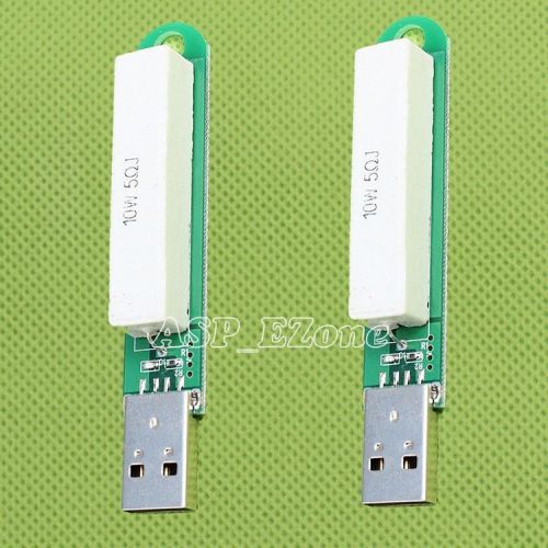 2PCS 1A USB Current Tester USB Load Tester Mobile Power Current Detection