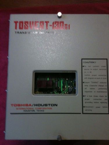 Toshiba VT130G1-2035BOE Transistor Inverter Drive VFD Input:208/230 VAC