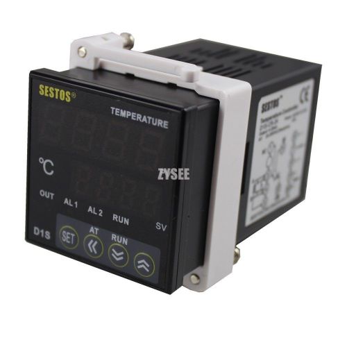 D1S-CR-220 100-240V Digital PID Temperature Controller Current &amp; Relay Output CE