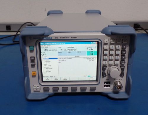 Rohde &amp; schwarz: broadcast tester sfe sfe-k10-k22-k40 sfe-b3 for sale