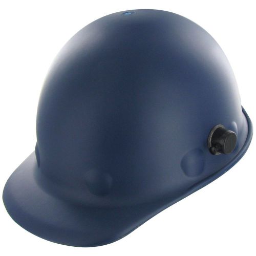 Fibre Metal Roughneck Blue Full Brim Fiberglass Hard Hat with Ratchet Suspension