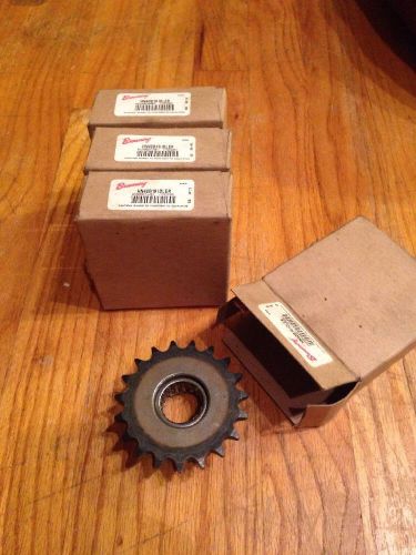 New browning hn40b19 #40 chain single row idler sprocket 19t 19 tooth-qty. 2 for sale