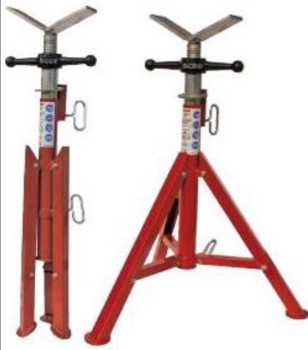 Techniweld collapsajack 2000lb v head pipe stand shipping quote with quantity for sale
