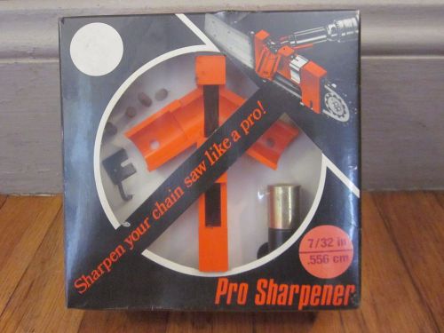 NEW NOS Pro Sharp Chainsaw Sharpener MINT in PKG STIHL JONSERED ECHO JOHN DEERE