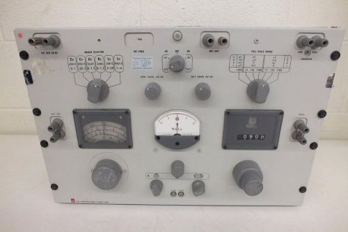 Vintage General Radio Model 1608-A Impedance Bridge Satisfaction Guaranteed