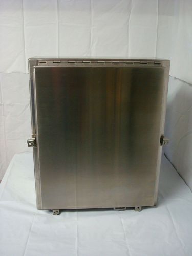 Hoffman Stainless Steel Industrial Control Panel Enclosure A20H2408SSLP 24X20X8