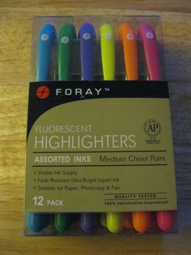 Foray Flourrescent HIGHLIGHTERS