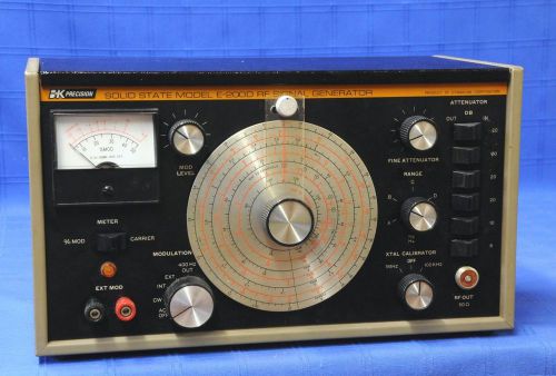 Bk b&amp;k precision e-200d rf signal generator must see for sale