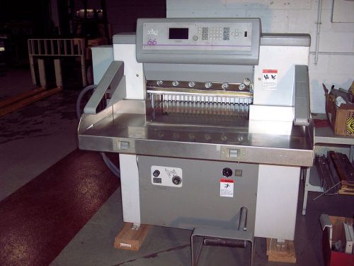 1998 polar 66 26” paper cutter with all standard equipment for sale