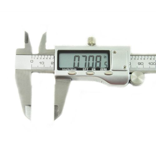 6&#034; 150mm stainless steel electronic digital vernier caliper micrometer guage for sale