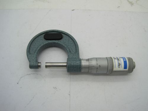 Mitutoyo 103-135 Outside Micrometer Friction Thimble Inch 0&#034;-1&#034; .0001&#034;