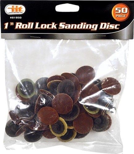 50 Piece 1 Inch Roll Lock Sanding Disc - 81950