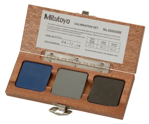 Mitutoyo - 64AAA590 Calibration Set For Shore A Scales W/ Nominal 20, 40, And 80