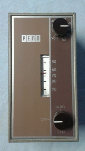 Penn t22 cc-1  line voltage thermostat 6amp &#034;off-auto&#034; selector (new) for sale