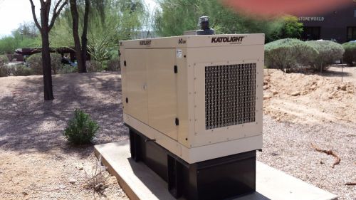 2003 Katolight 60 KW Generator Set  &amp; Transfer Switches Only 117 Hours