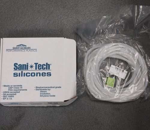 50 feet Sani-Tech STHT-C Silicone Tubing, .250 in. (ID) x .125 (Wall)