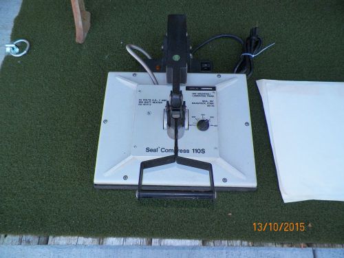 Seal Compress 110S 12x15 Swing Arm Platen Dry Photo Mounting Press WORKS GREAT